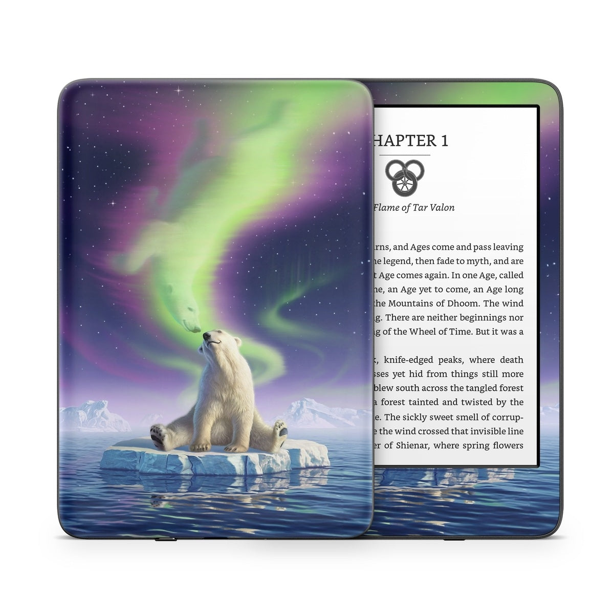 Arctic Kiss - Amazon Kindle Skin