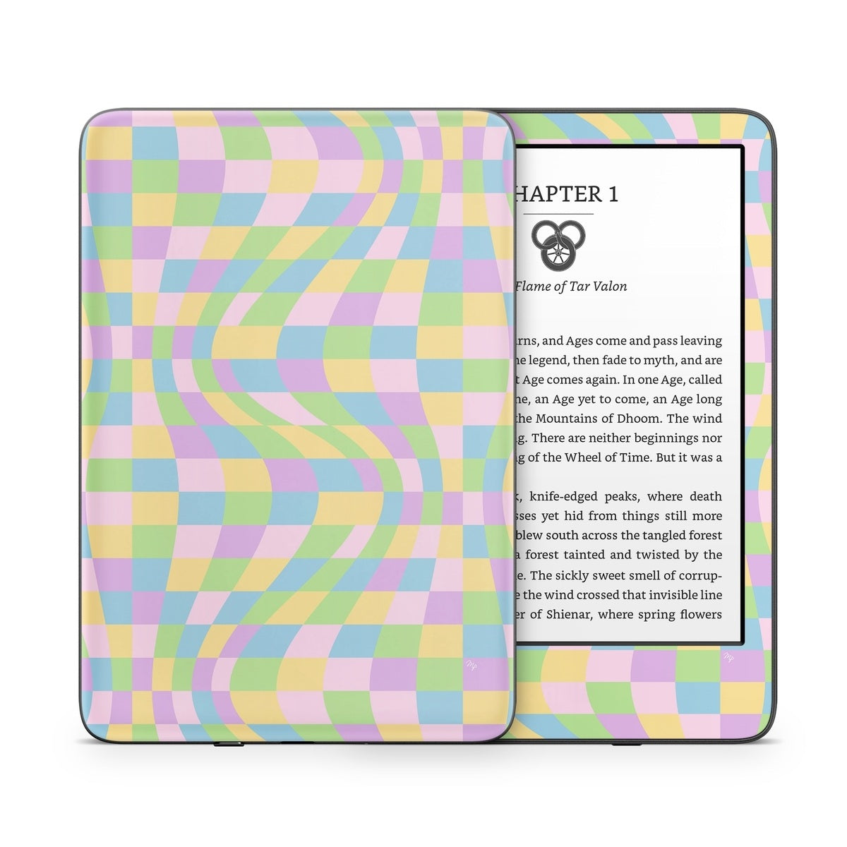 Bold Forms Warm - Amazon Kindle Skin