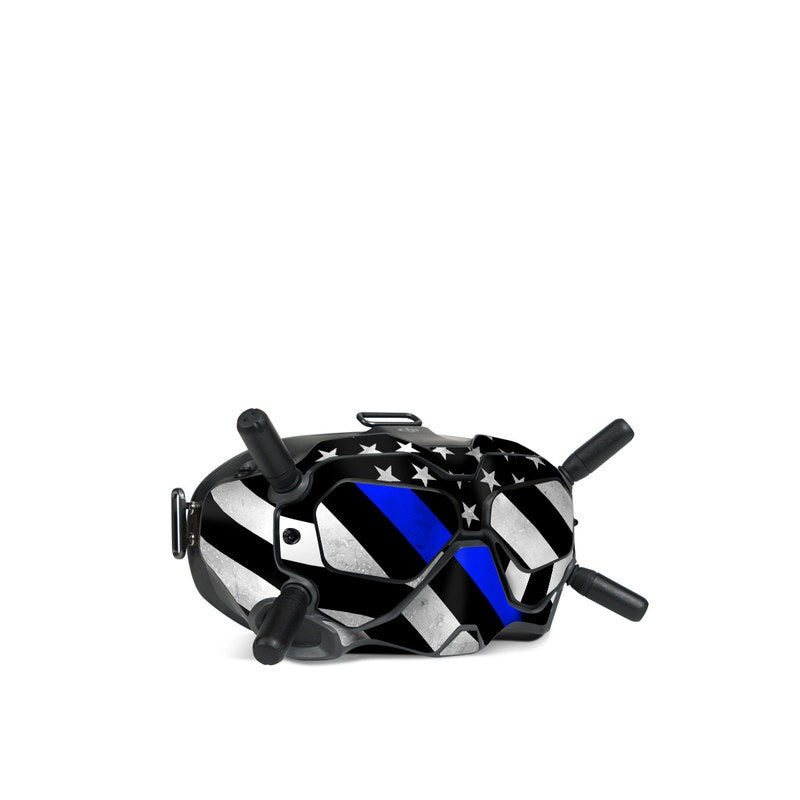 Thin Blue Line Hero - DJI FPV Goggles V2 Skin