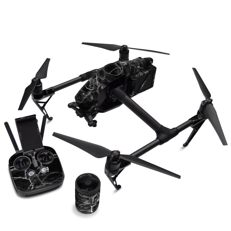 Black Marble - DJI Inspire 2 Skin