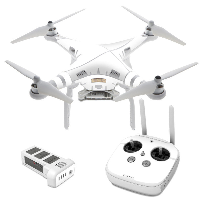 Solid State White - DJI Phantom 3 Skin