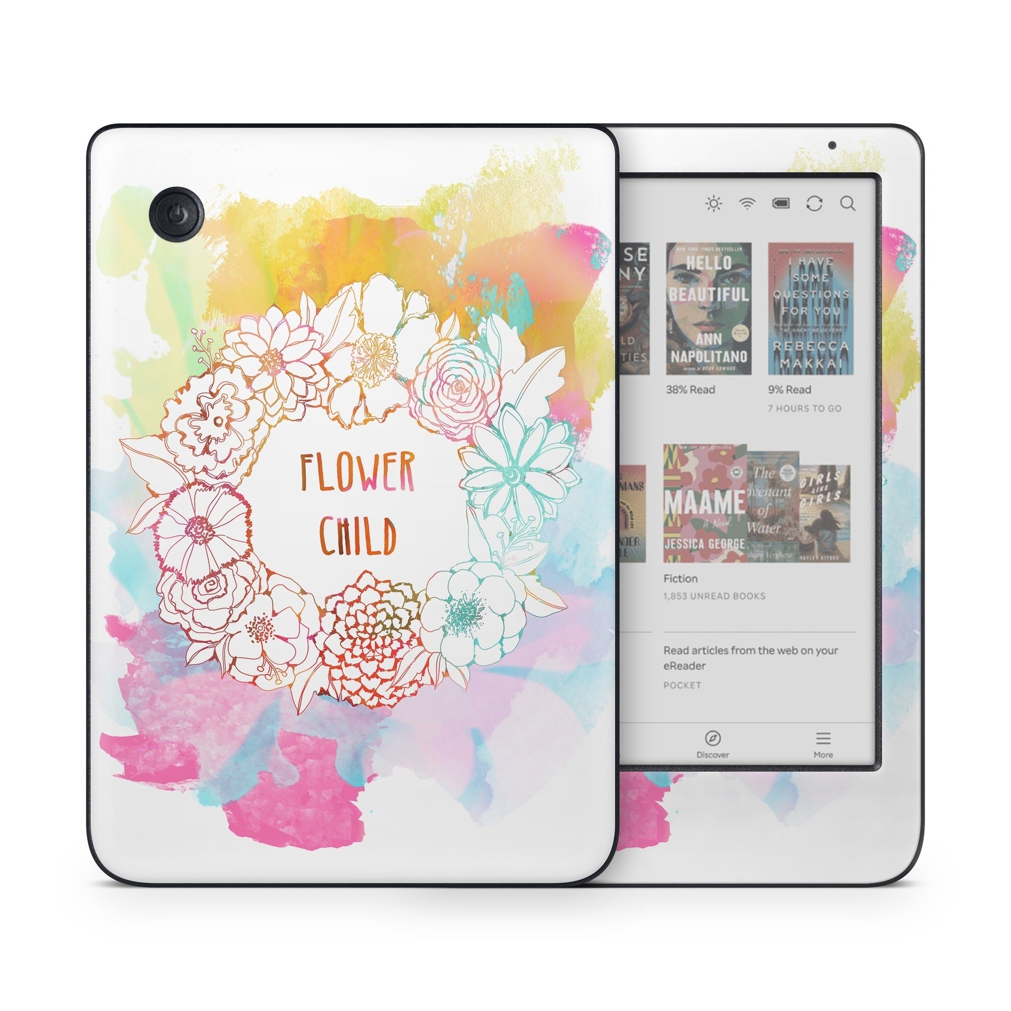 Flower Child - Kobo Clara Colour Skin