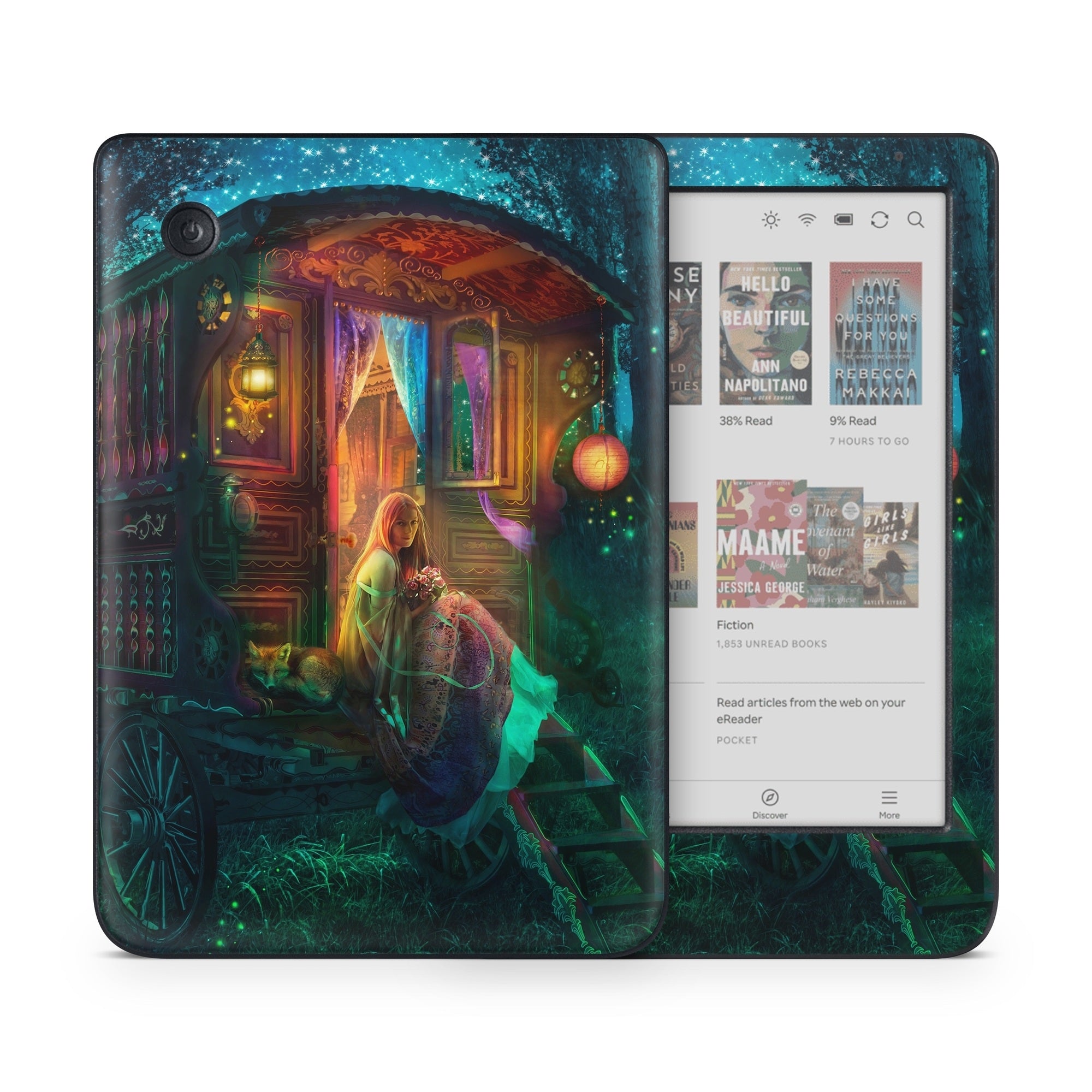 Gypsy Firefly - Kobo Clara Colour Skin