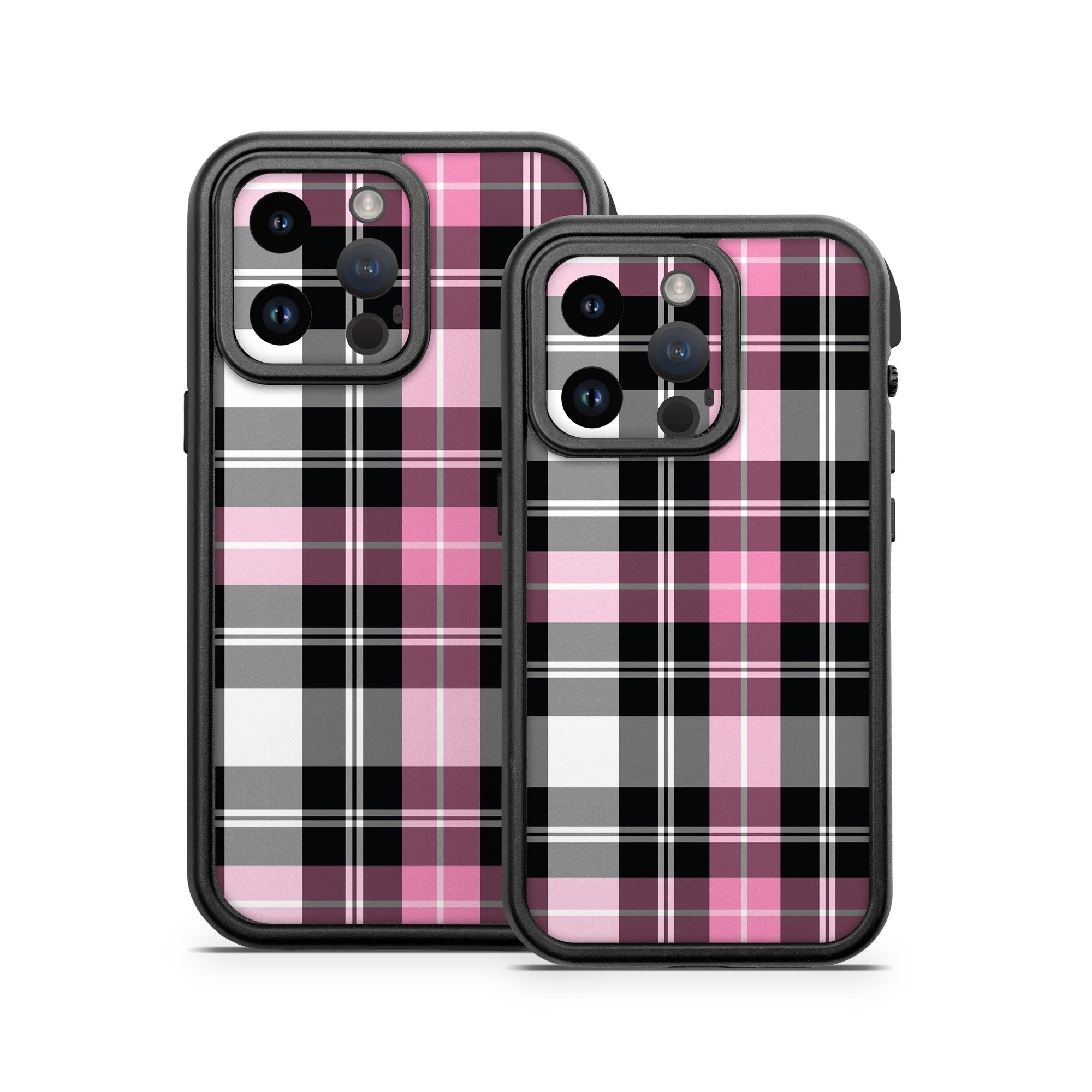 Pink Plaid - Otterbox Fre iPhone 14 Case Skin