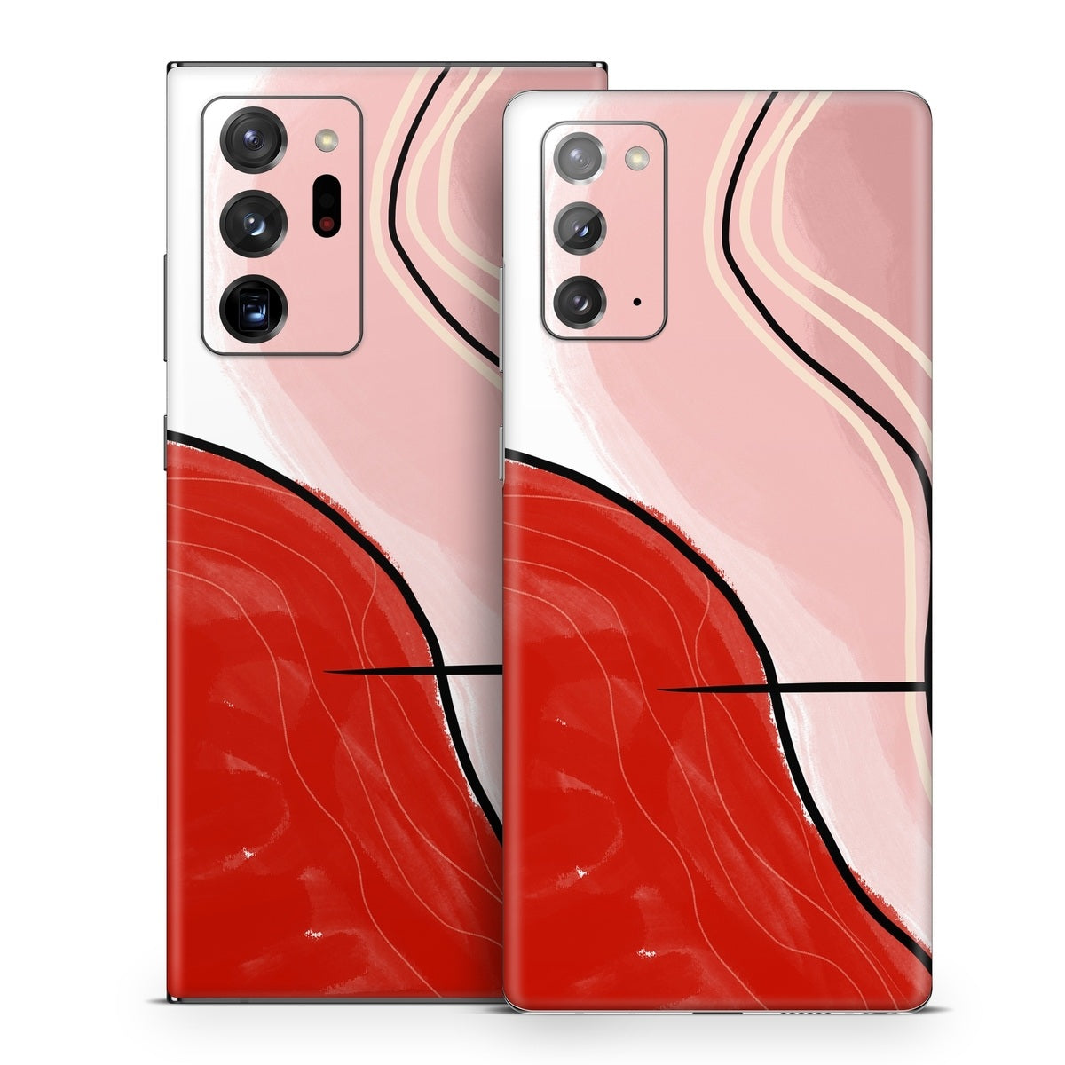 Abstract Red - Samsung Galaxy Note 20 Skin