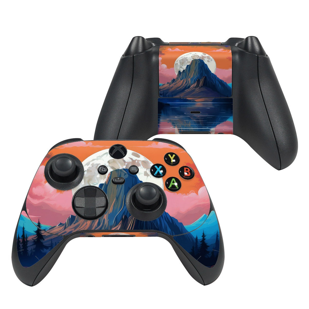 Mountain Moonrise - Microsoft Xbox Series X Controller Skin