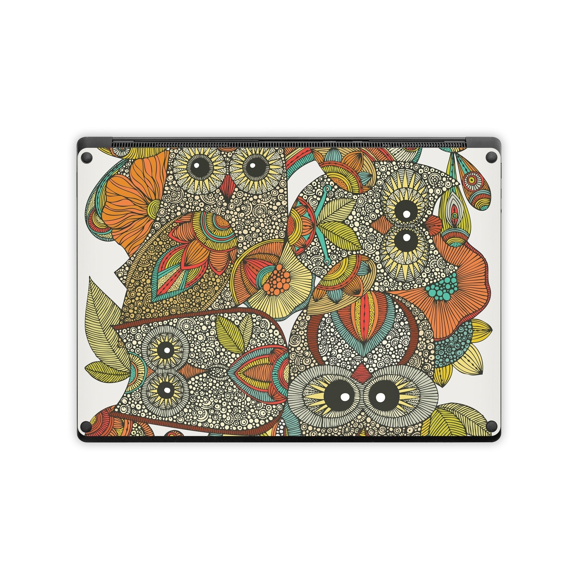 4 owls - Microsoft Surface Laptop Skin - Valentina Ramos - DecalGirl