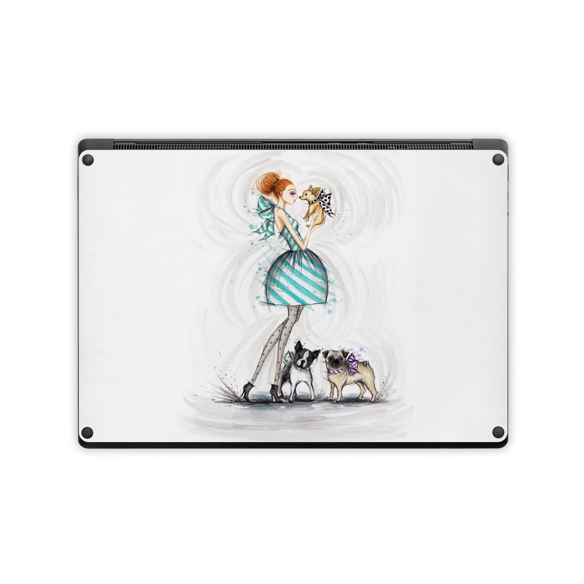 A Kiss for Dot - Microsoft Surface Laptop Skin - Bella Pilar - DecalGirl