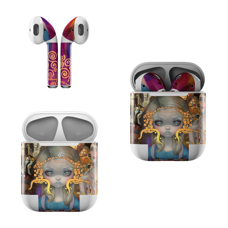 Alice in a Klimt Dream - Apple AirPods Skin