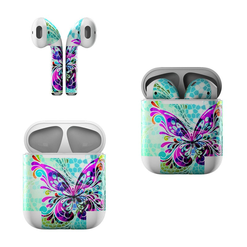 Butterfly Glass - Apple AirPods Skin