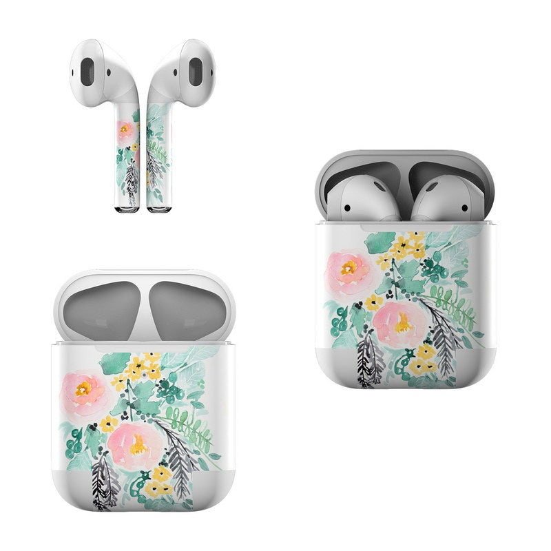 Blushed Flowers - Apple AirPods Skin