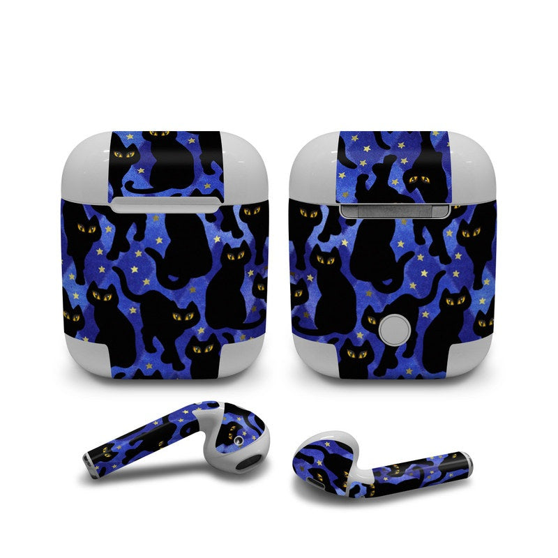 Cat Silhouettes - Apple AirPods Skin