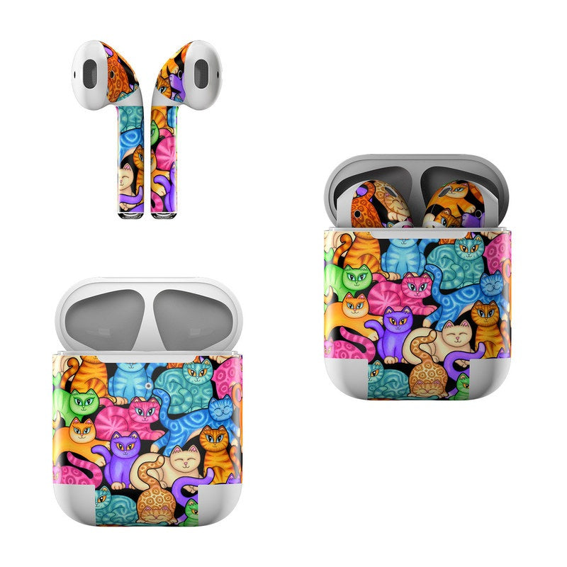 Colorful Kittens - Apple AirPods Skin