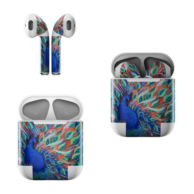 Coral Peacock - Apple AirPods Skin