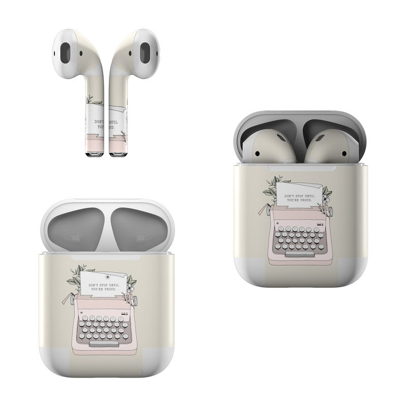 Dont Stop - Apple AirPods Skin