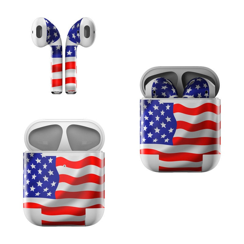 USA Flag - Apple AirPods Skin