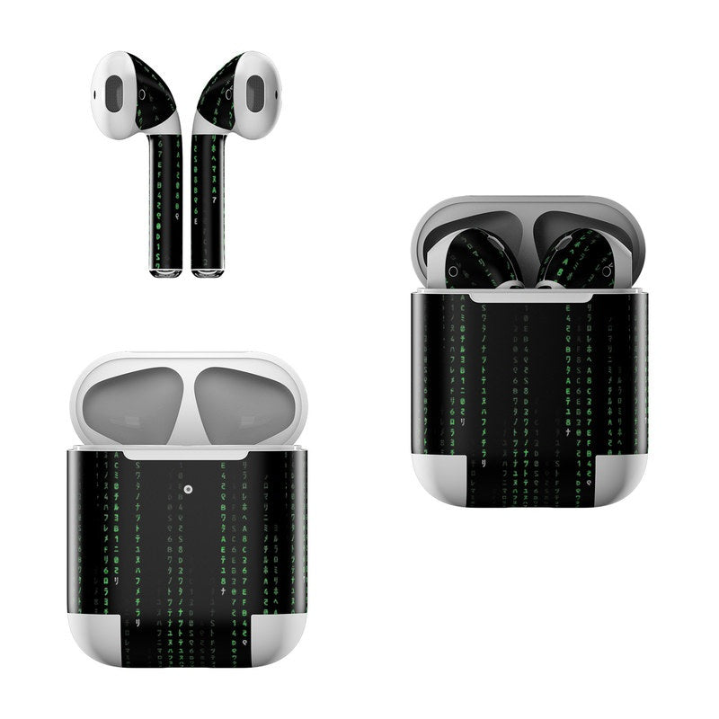 Matrix Style Code - Apple AirPods Skin