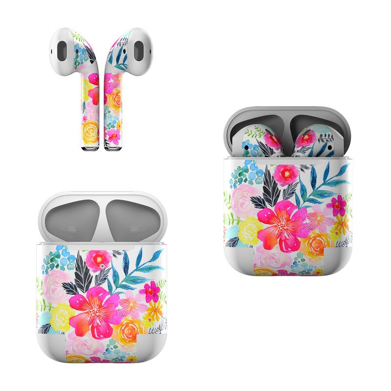 Pink Bouquet - Apple AirPods Skin