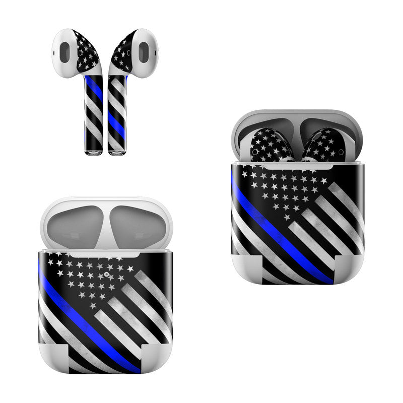 Thin Blue Line Hero - Apple AirPods Skin