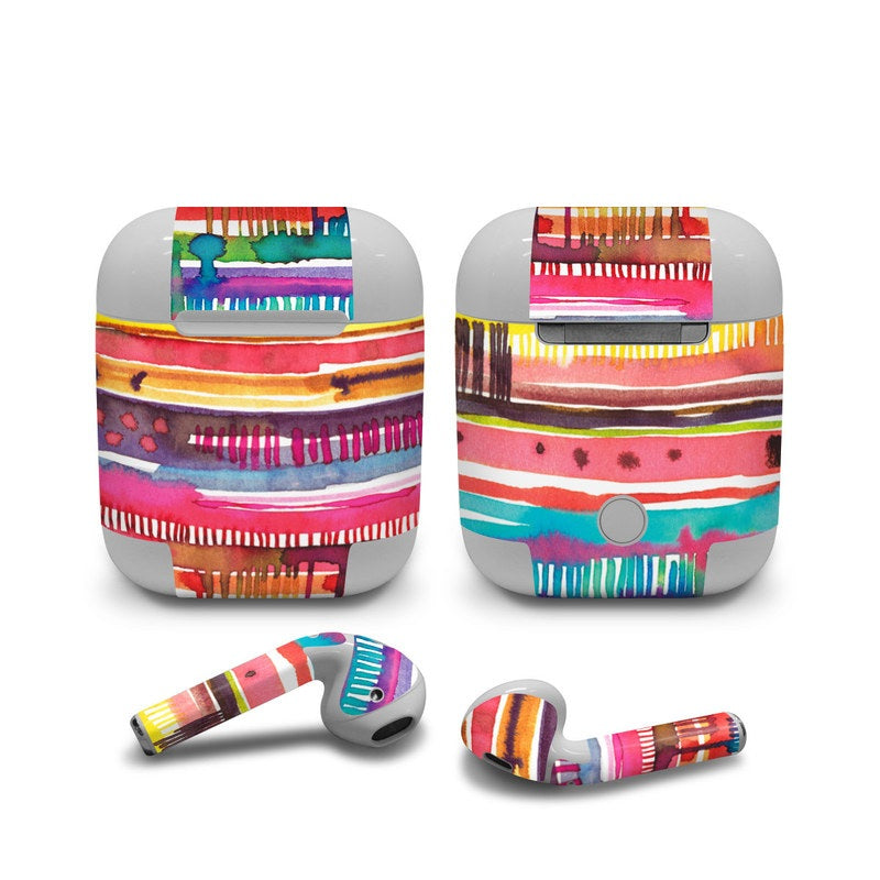 Watercolor Lines - Apple AirPods Skin