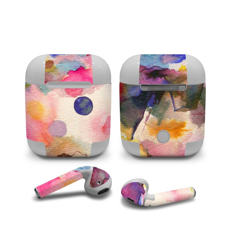 Watercolor Mountains - Apple AirPods Skin