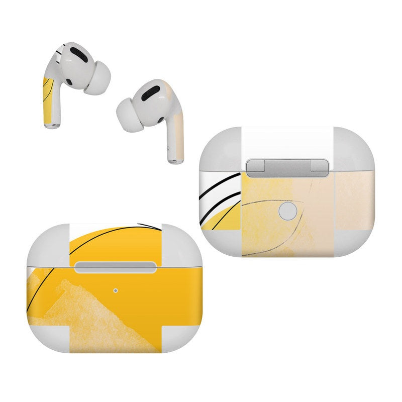 Abstract Yellow - Apple AirPods Pro Skin