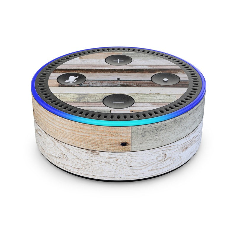 Eclectic Wood - Amazon Echo Dot (2nd Gen) Skin