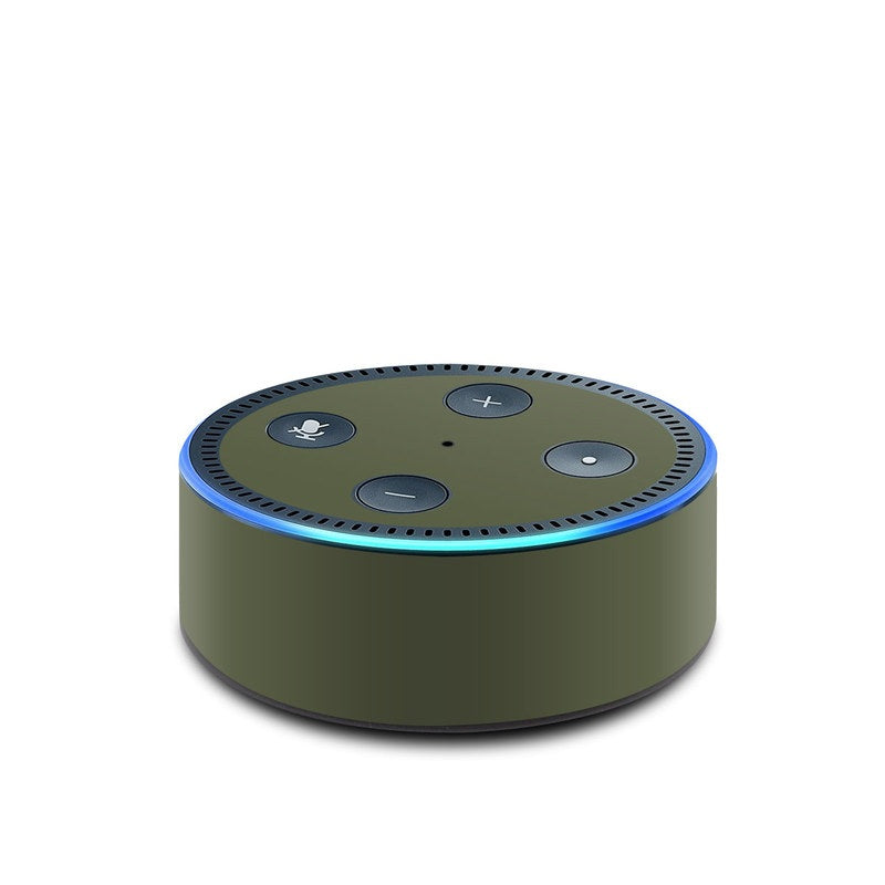 Solid State Olive Drab - Amazon Echo Dot (2nd Gen) Skin