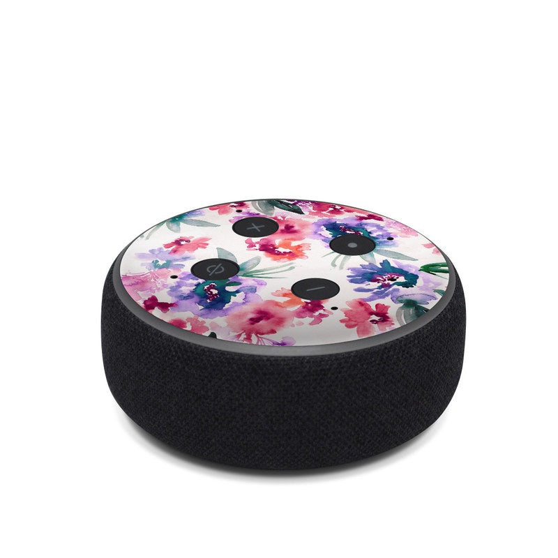 Blurred Flowers - Amazon Echo Dot (3rd Gen) Skin