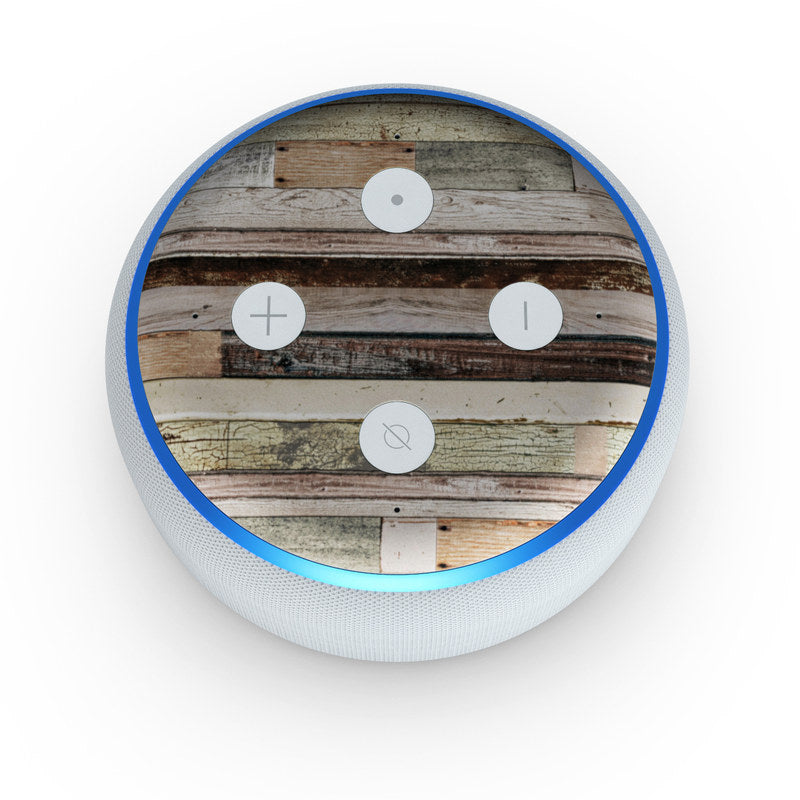 Eclectic Wood - Amazon Echo Dot (3rd Gen) Skin