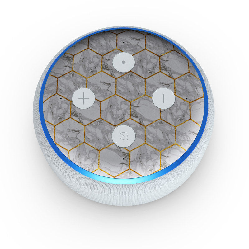 Honey Marble - Amazon Echo Dot (3rd Gen) Skin