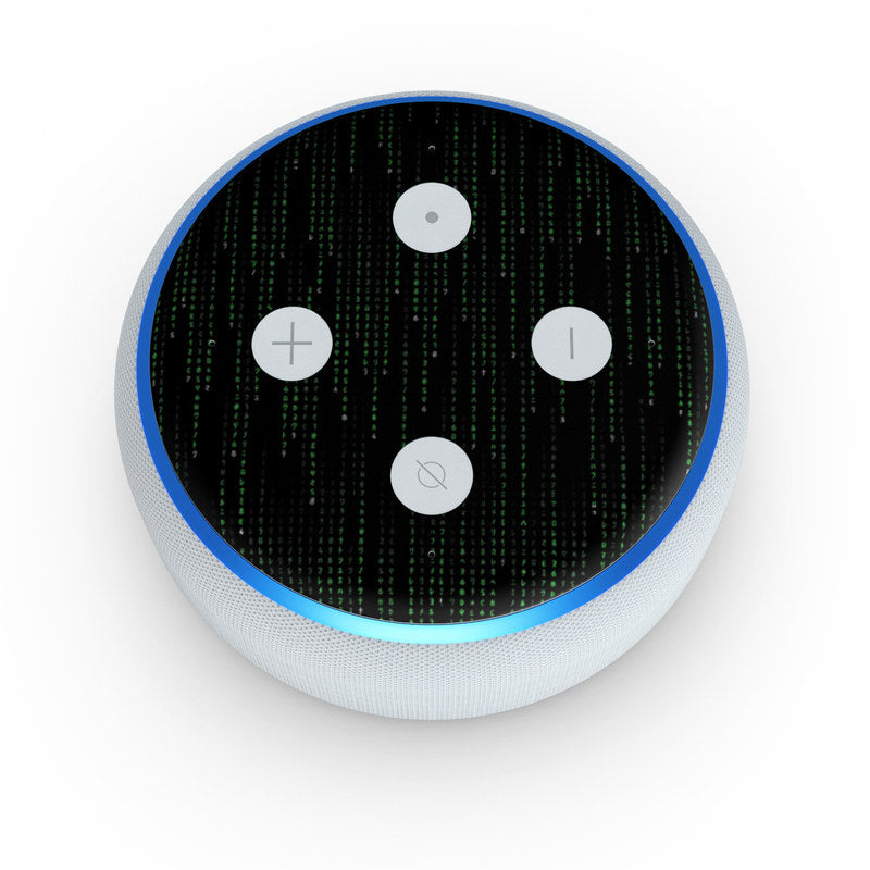 Matrix Style Code - Amazon Echo Dot (3rd Gen) Skin