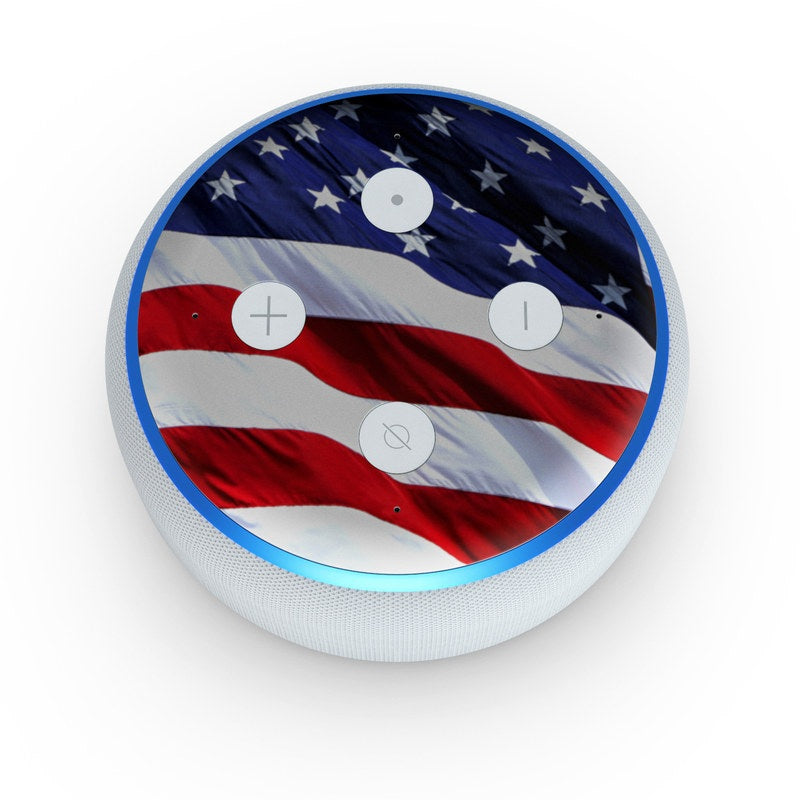 Patriotic - Amazon Echo Dot (3rd Gen) Skin