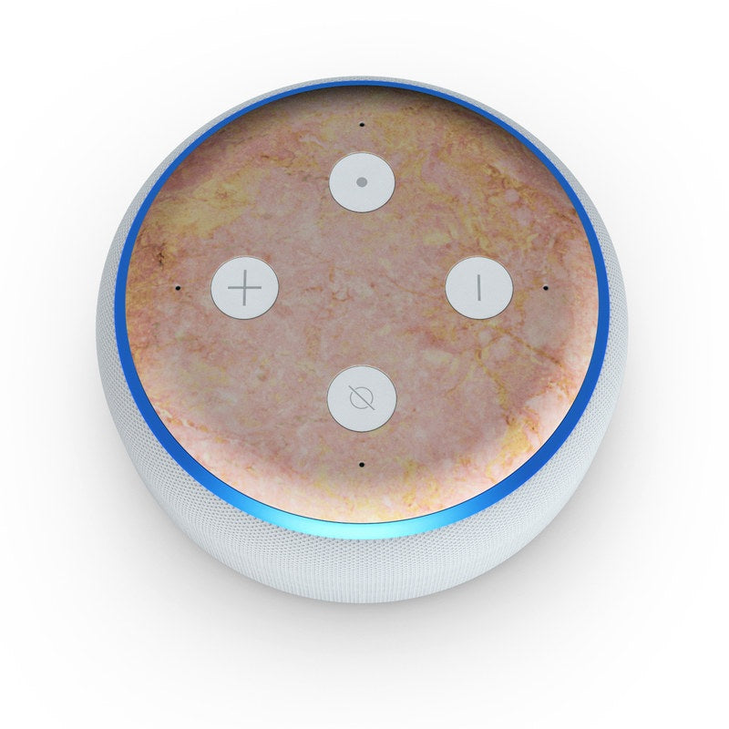 Rose Gold Marble - Amazon Echo Dot (3rd Gen) Skin