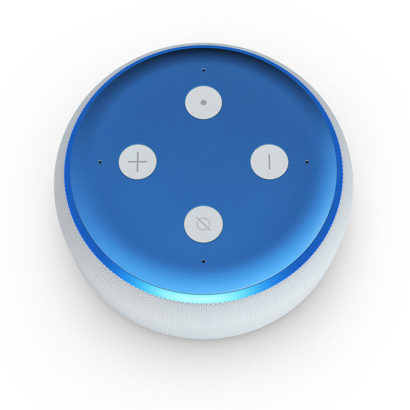 Solid State Blue - Amazon Echo Dot (3rd Gen) Skin