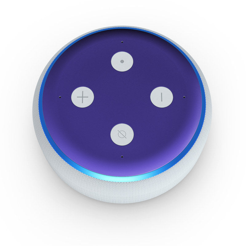 Solid State Purple - Amazon Echo Dot (3rd Gen) Skin