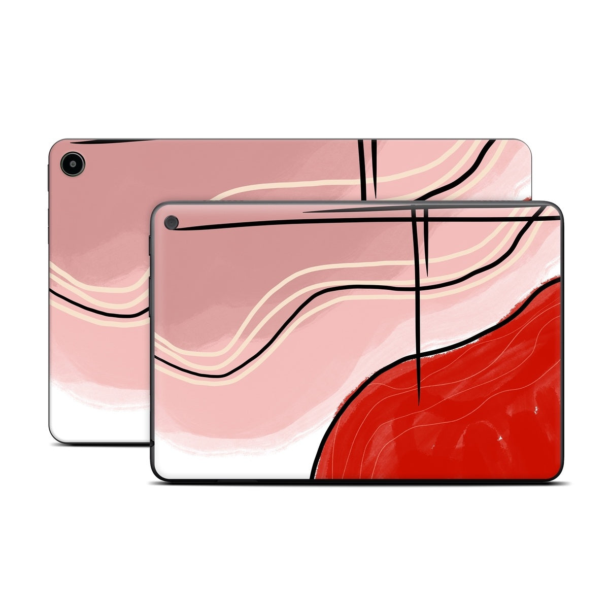 Abstract Red - Amazon Fire Skin