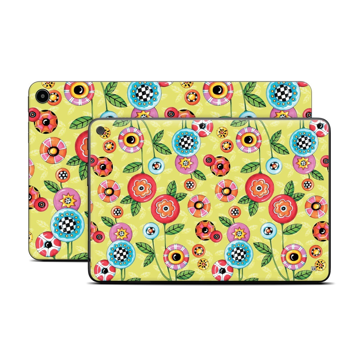 Button Flowers - Amazon Fire Skin