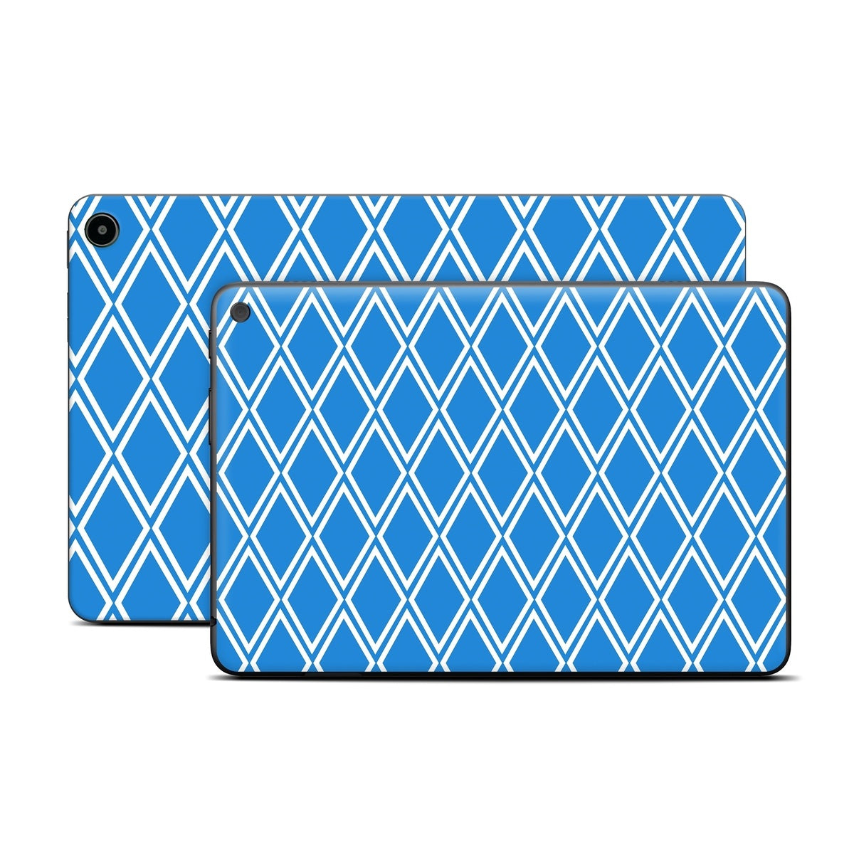 Blue Checks - Amazon Fire Skin