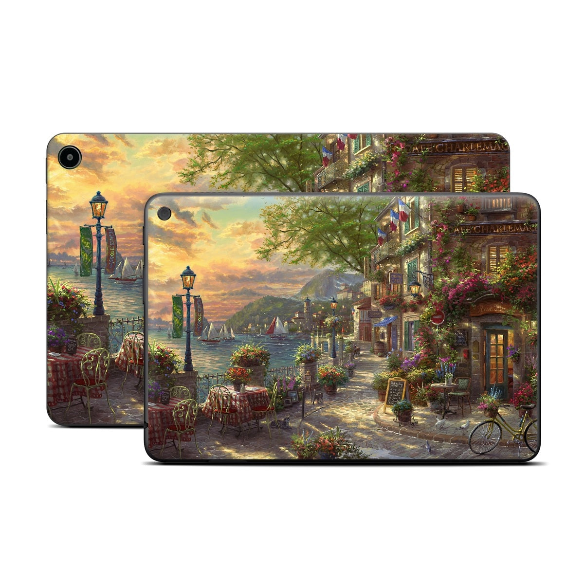 French Riviera Cafe - Amazon Fire Skin