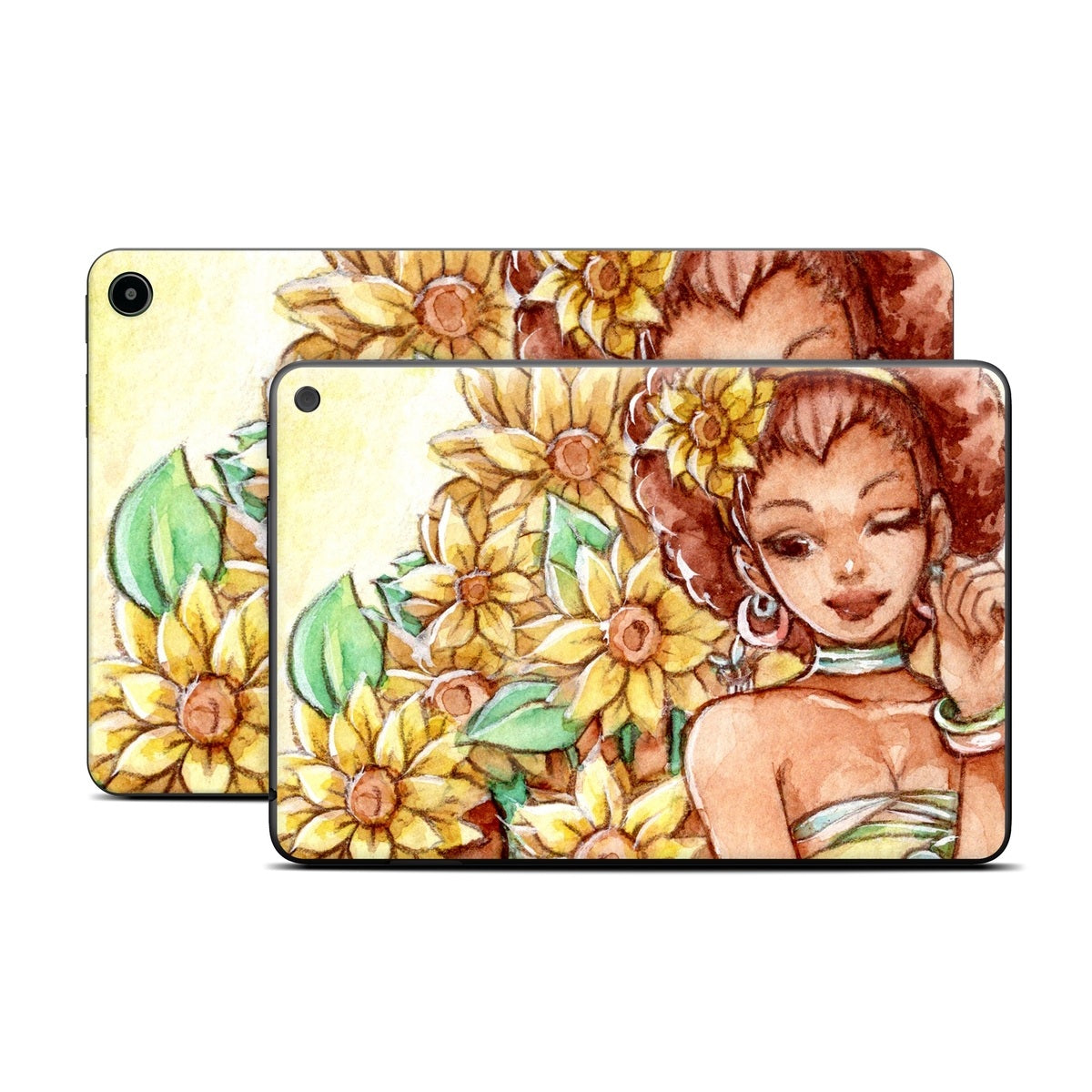 Lady Sunflower - Amazon Fire Skin