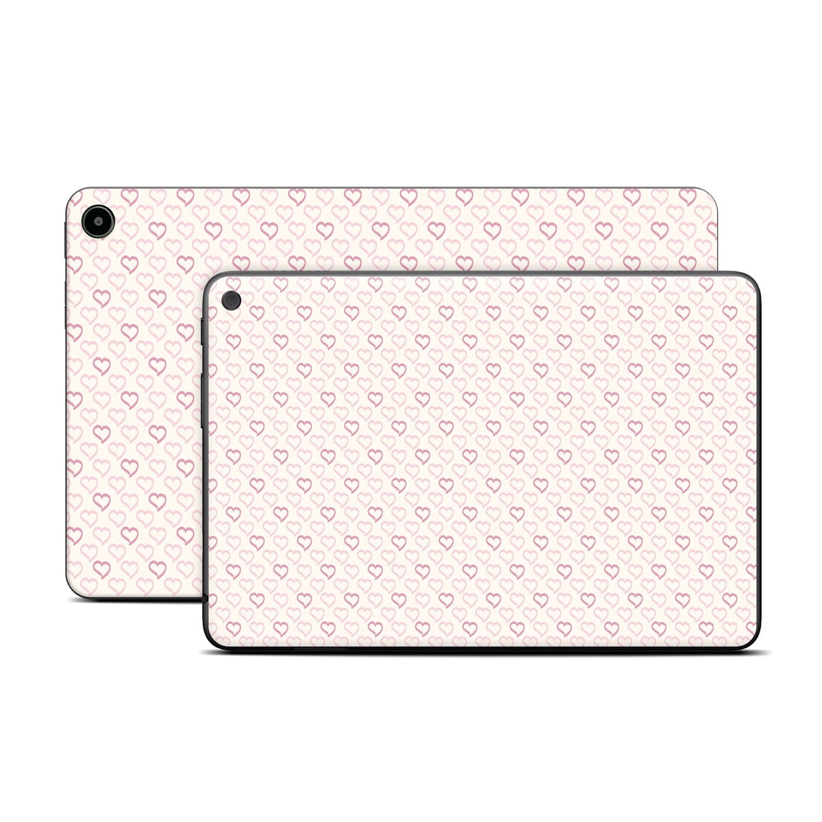 Patterned Hearts - Amazon Fire Skin