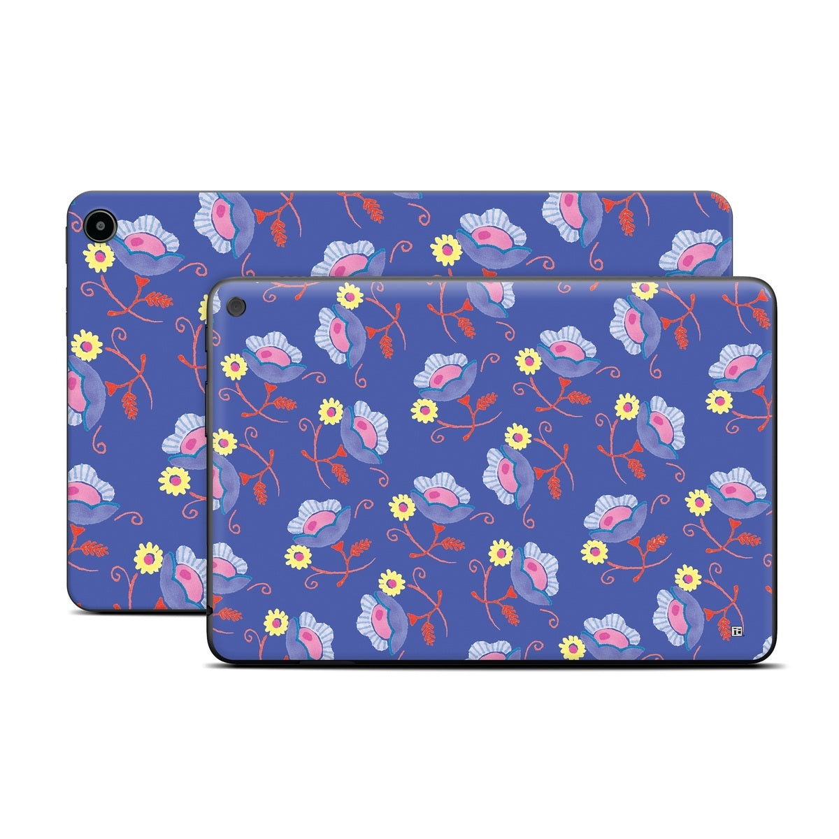 Purple Flowers - Amazon Fire Skin