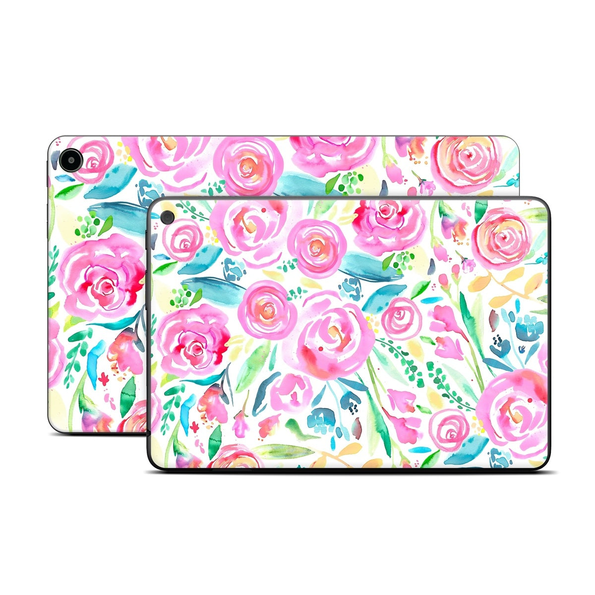 Watercolor Roses - Amazon Fire Skin