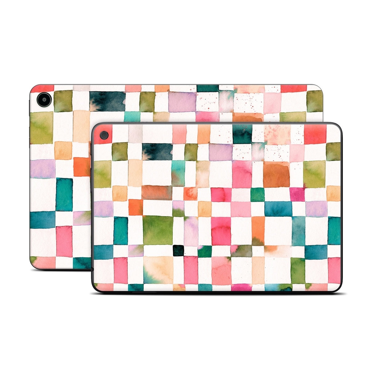 Watercolor Squares - Amazon Fire Skin