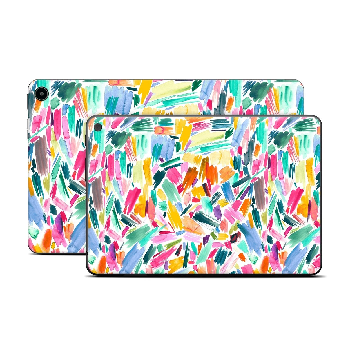 Watercolor Colorful Brushstrokes - Amazon Fire Skin