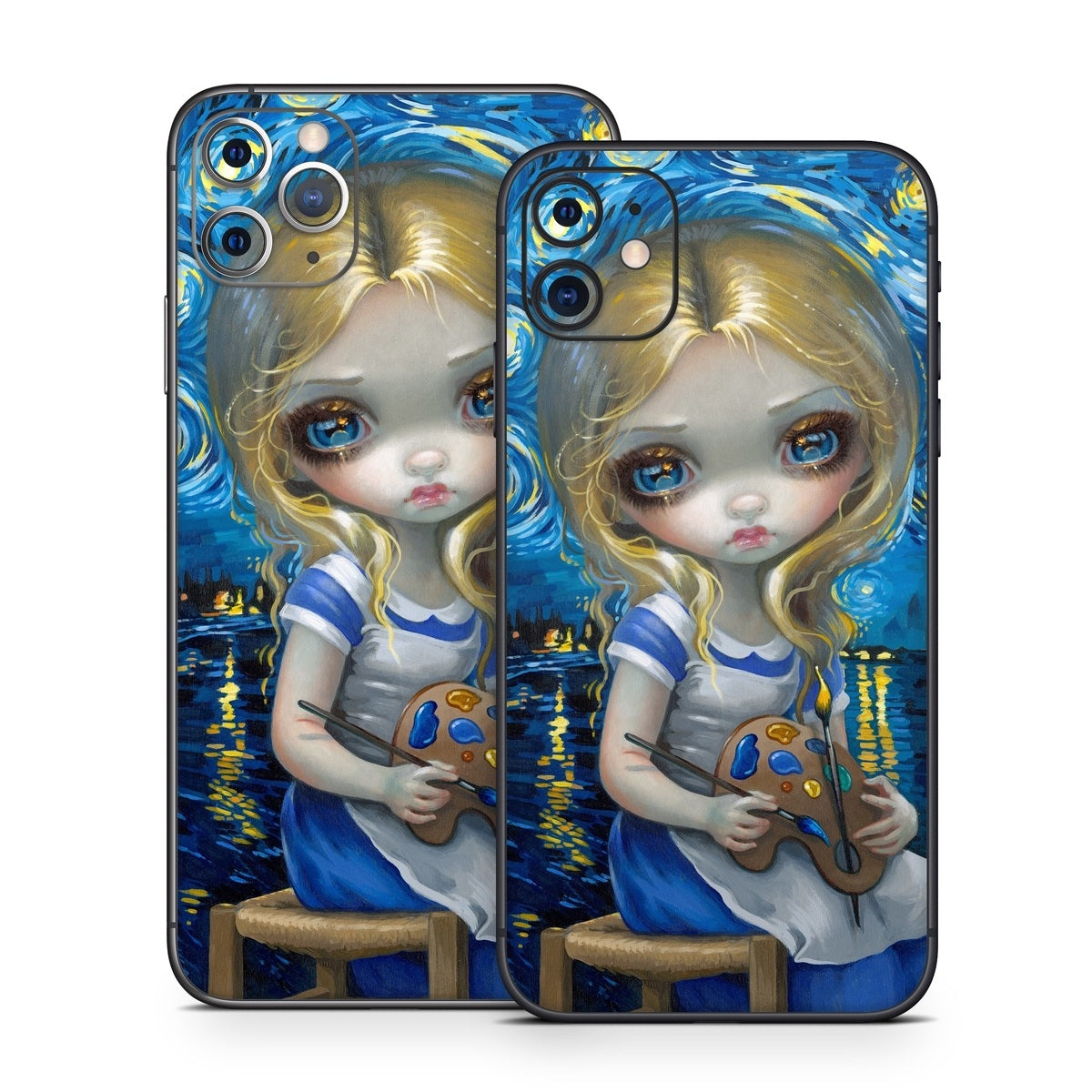 Alice in a Van Gogh - Apple iPhone 11 Skin