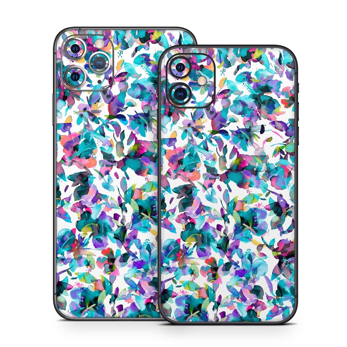 Aquatic Flowers - Apple iPhone 11 Skin