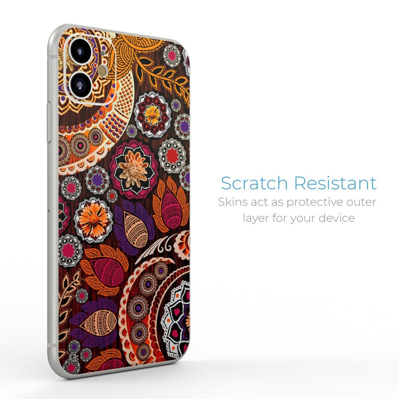 Autumn Mehndi - Apple iPhone 11 Skin