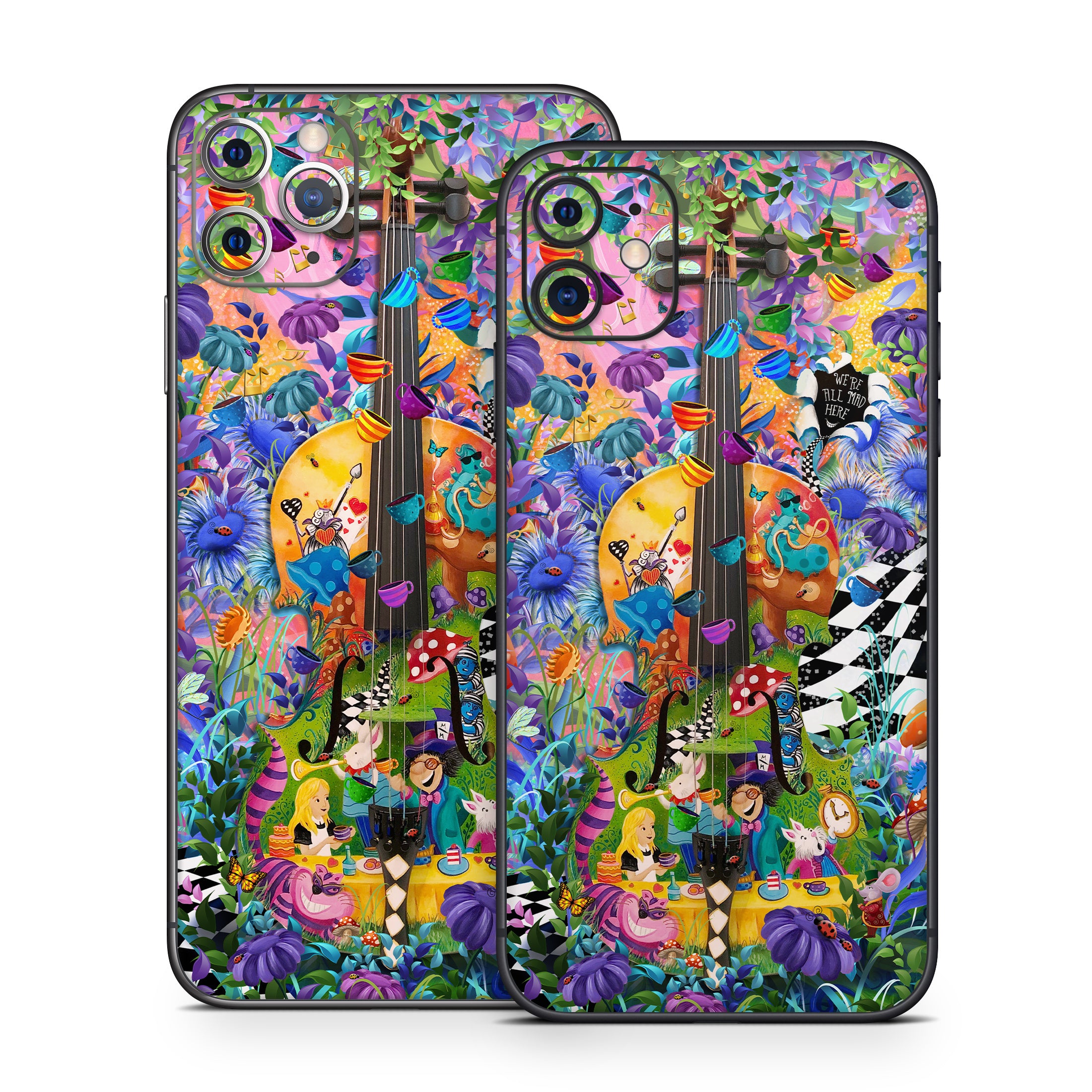 Alice's Wonderland Tea Party - Apple iPhone 11 Skin